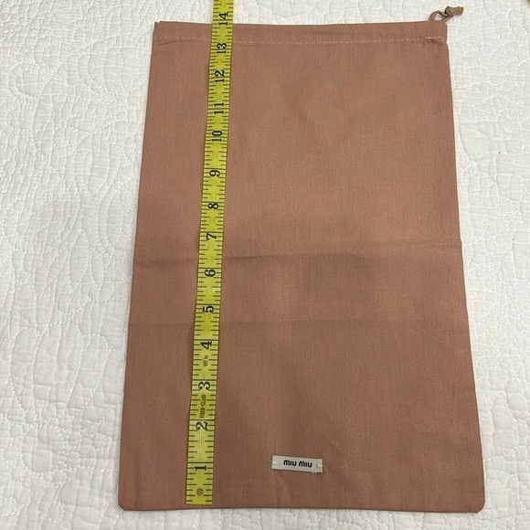 Miu Miu Dust bag Size 9”w x 14”h - Picture 2 of 4